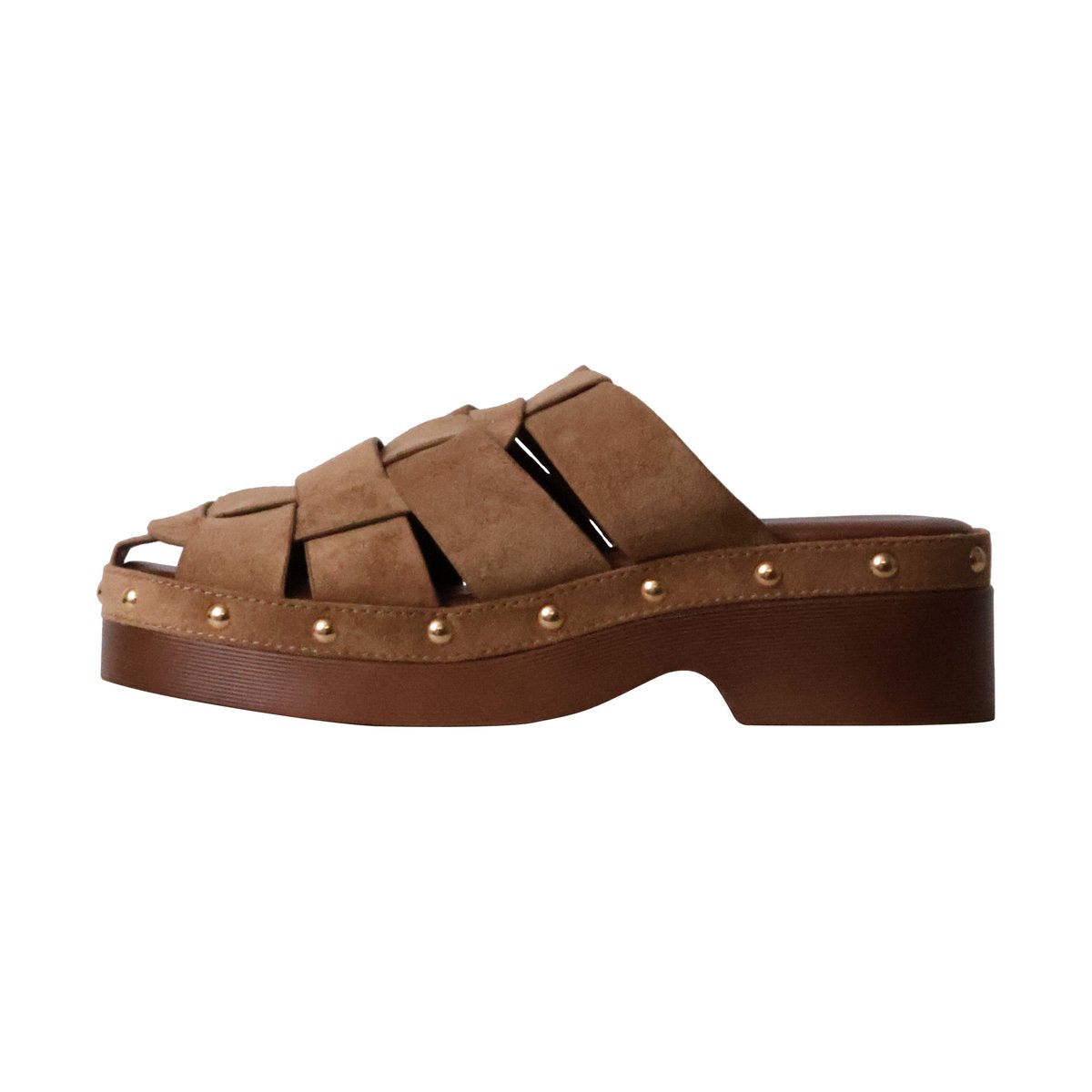 Mules à Enfiler khaki, ENZA NUCCI