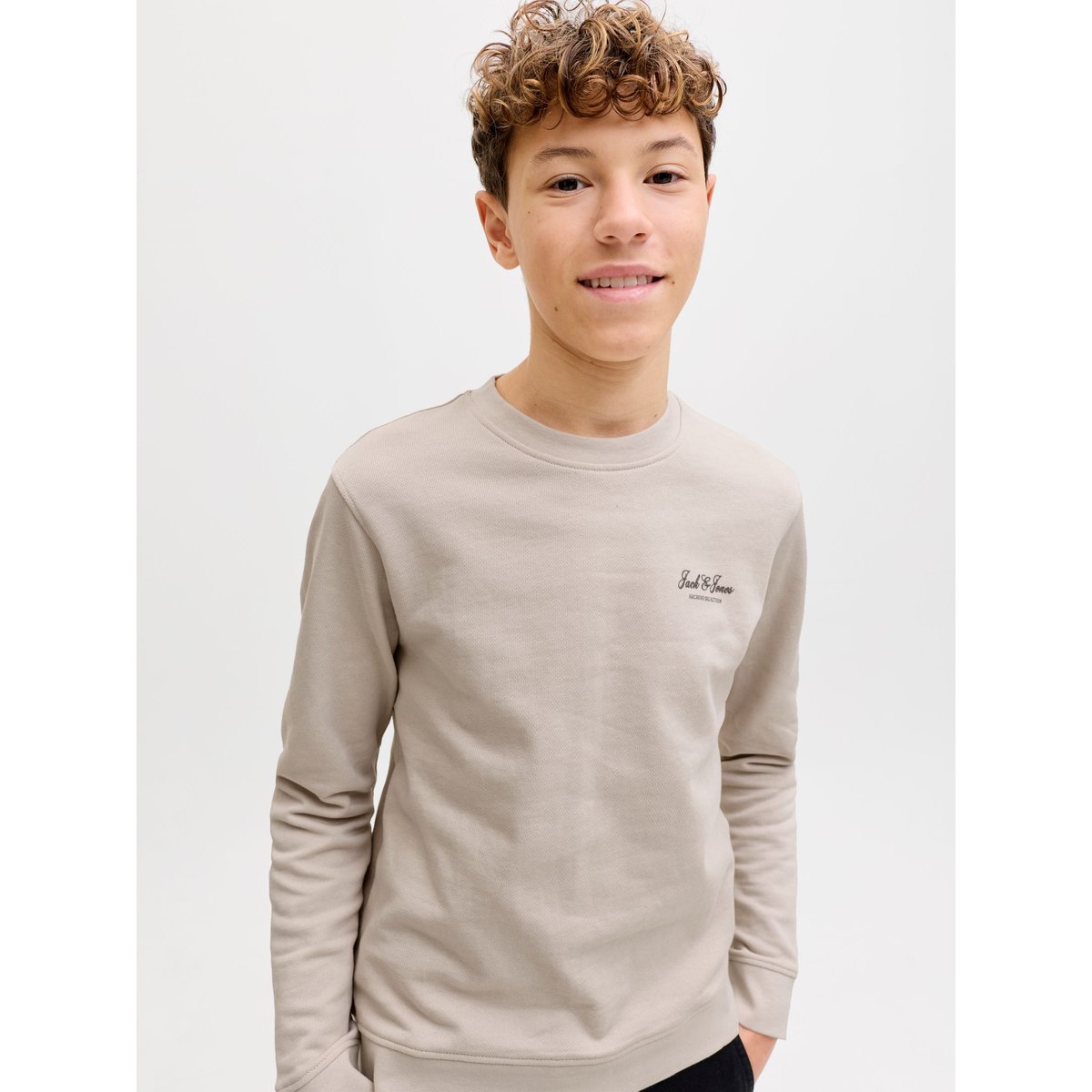 Sweat-Shirt moonbeam, JACK & JONES JUNIOR