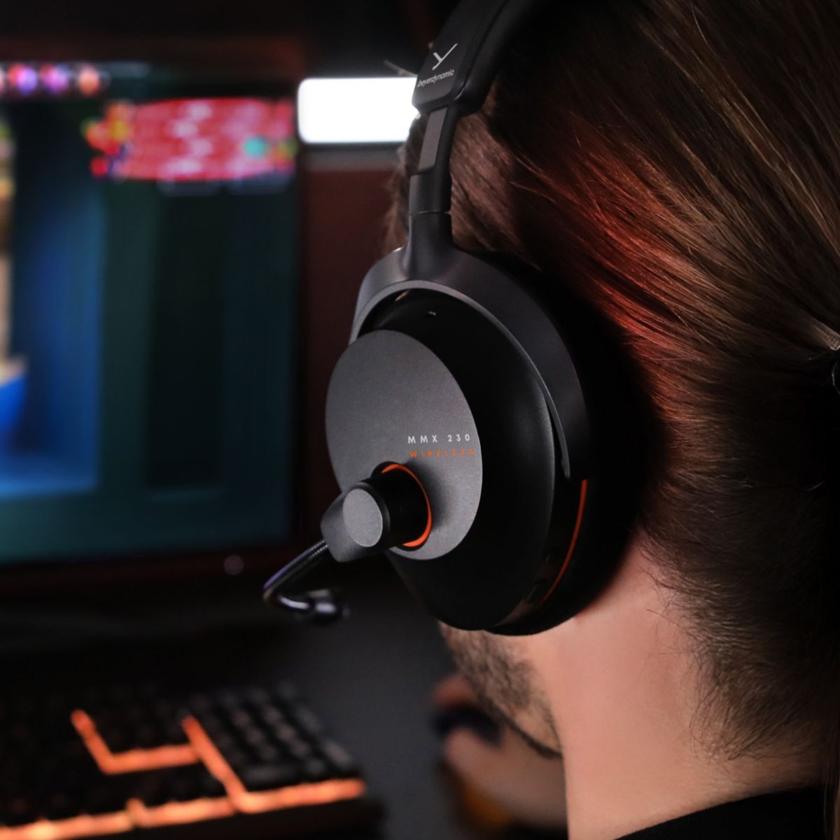 Casque gamer MMX 230 NOIR couleur unique, BEYERDYNAMIC