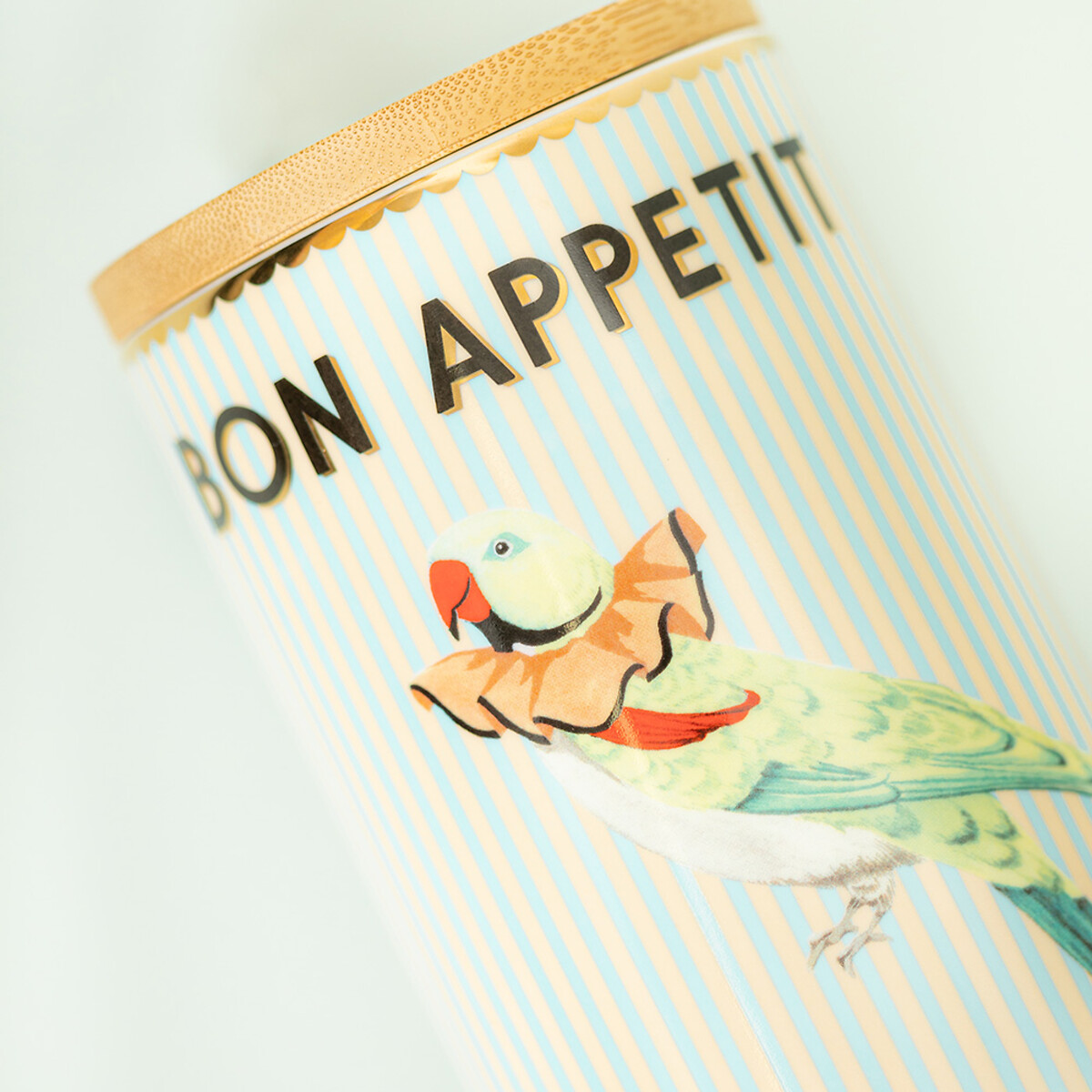 "Bon Appetit" Large Parrot Storage Jar multi-coloured, YVONNE ELLEN