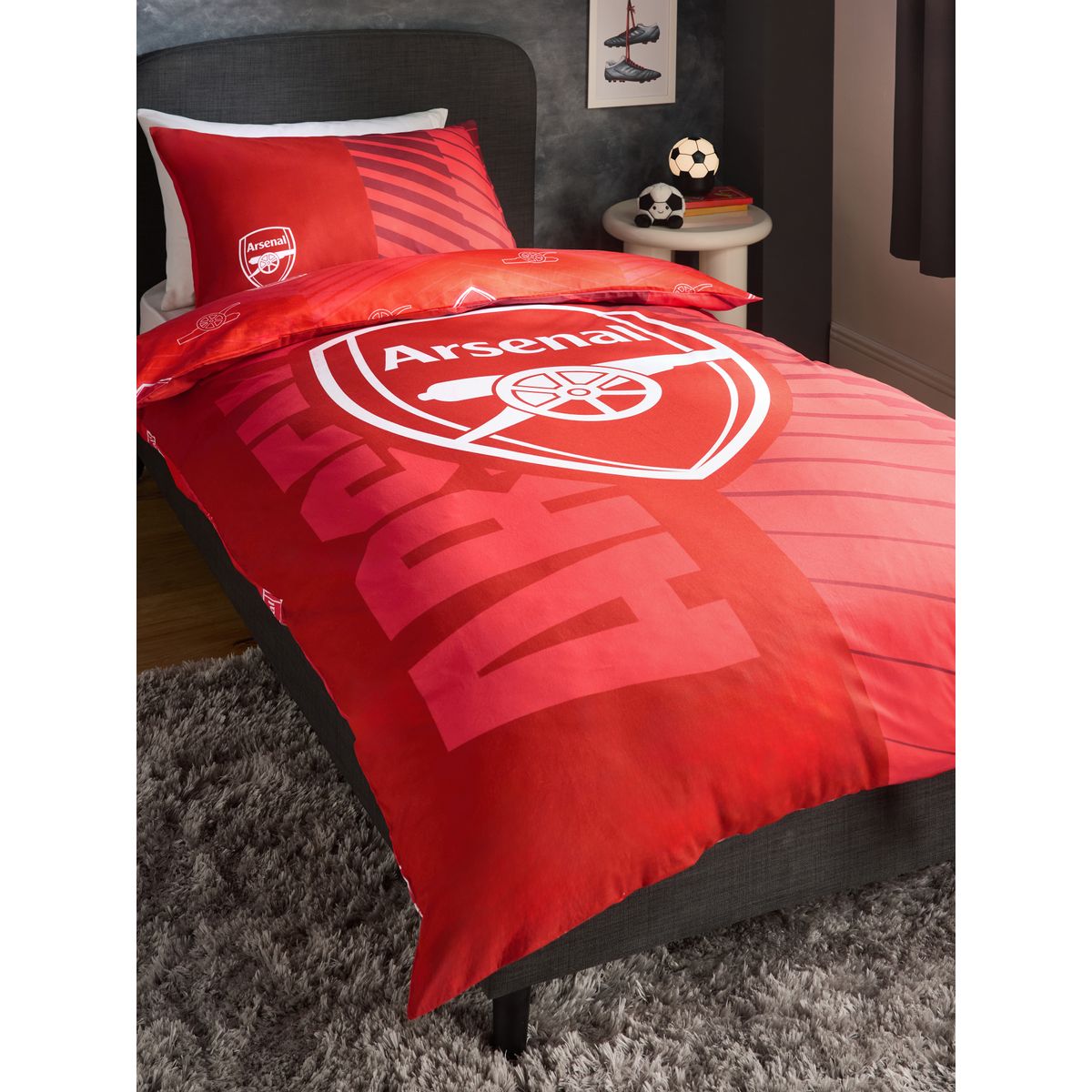 Parure de lit arsenal football club rouge, NEXT