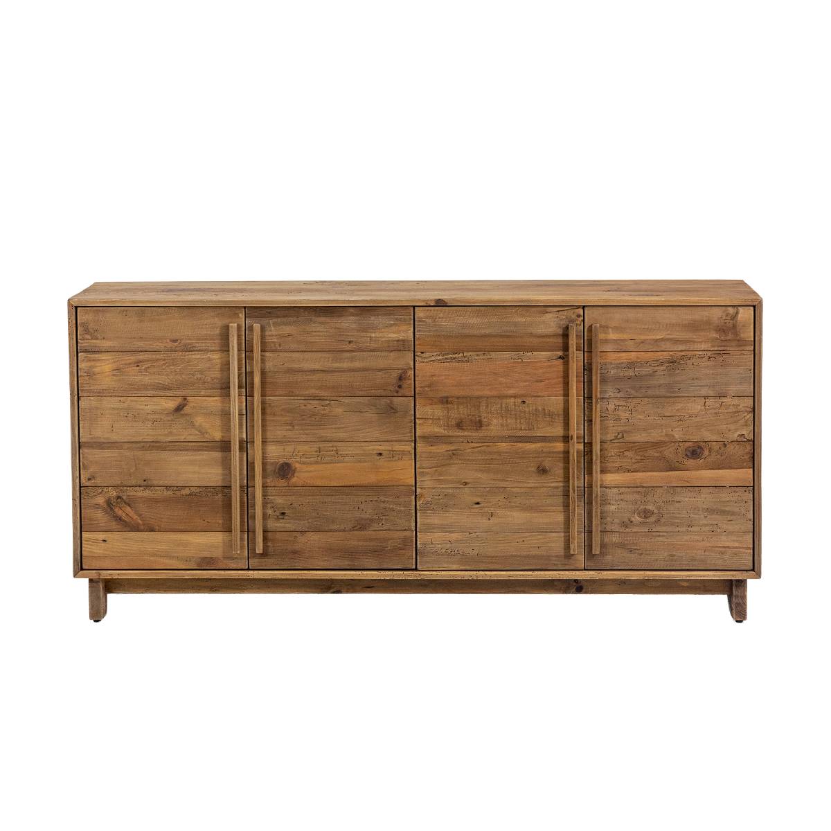 Buffet en bois recyclé BLAISE bois foncé, MADE IN MEUBLES 