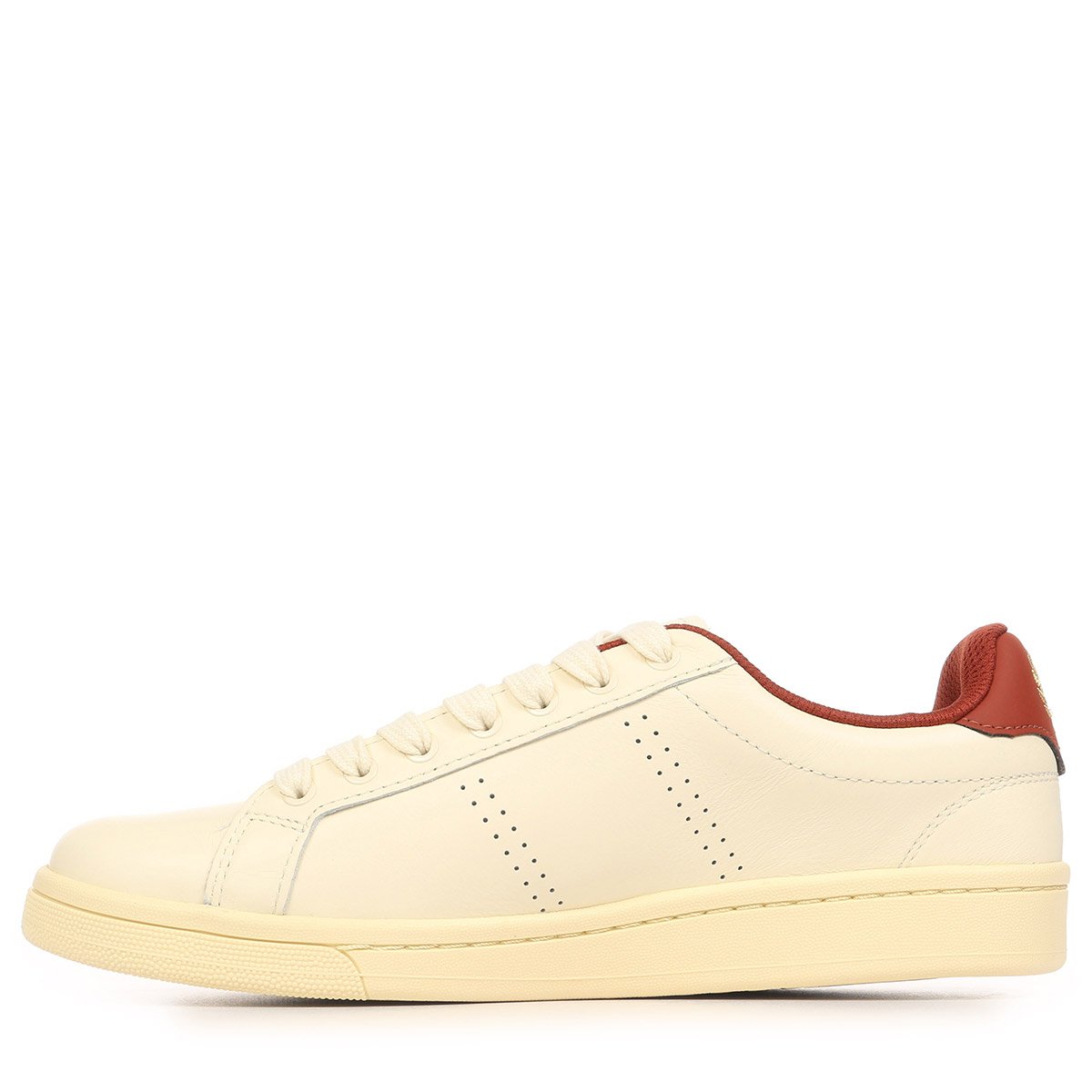 Baskets LEATHER ecru, FRED PERRY