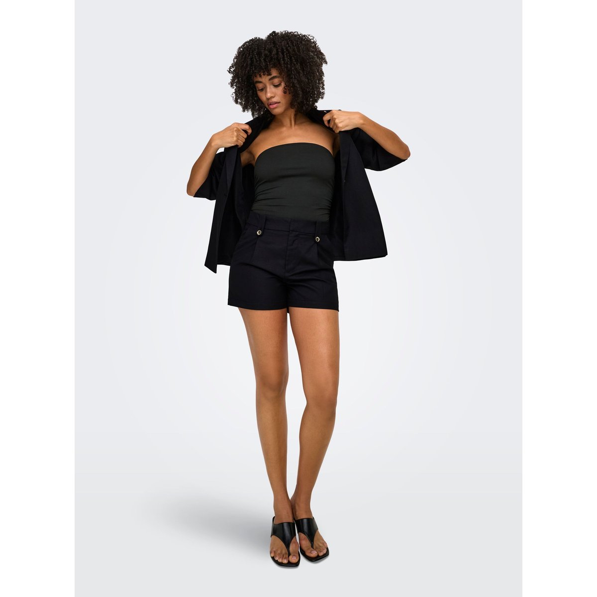 Short Casual noire - black, ONLY