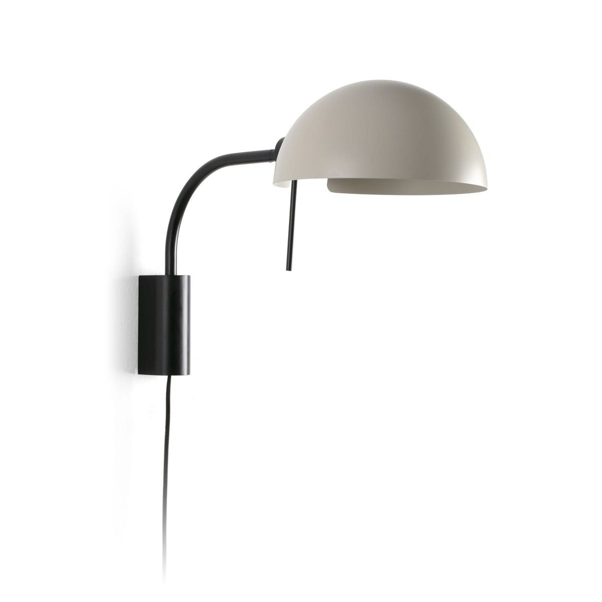 Applique DOMINICA noir beige, FARO