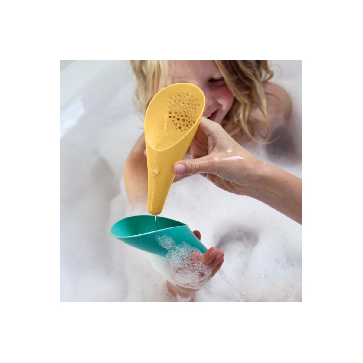 Jouet de plage multifonctions Cuppi jaune, rose, turquoise, QUUT