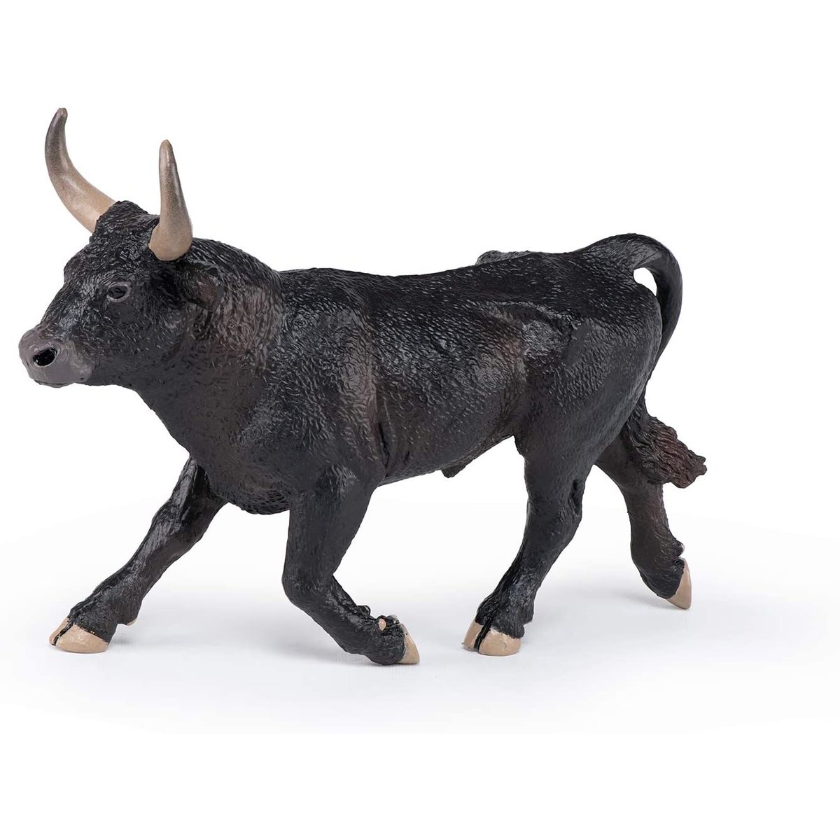 Figurine Taureau Camarguais noir, PAPO