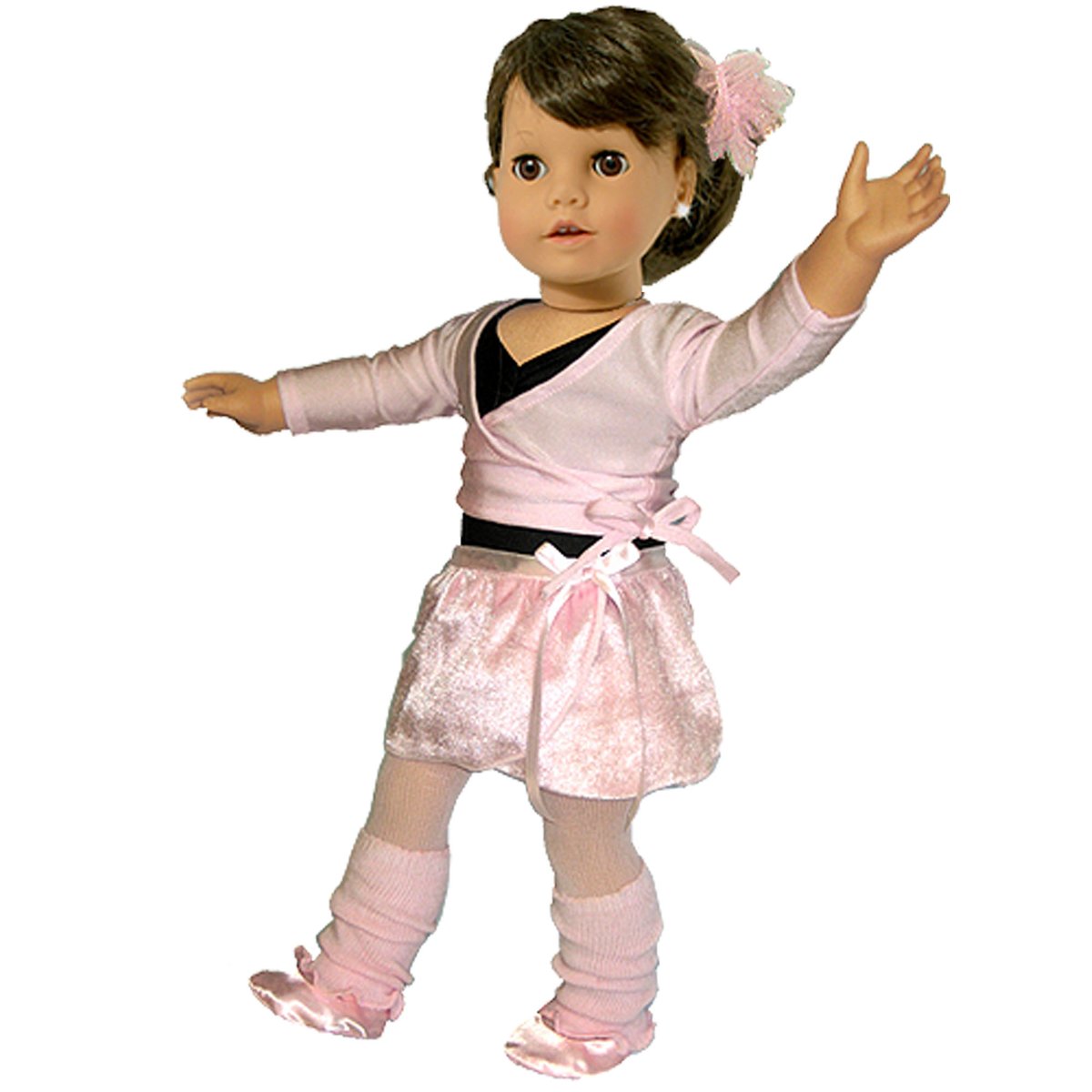 Ensemble Ballet Poupée couleur unique, TEAMSON KIDS
