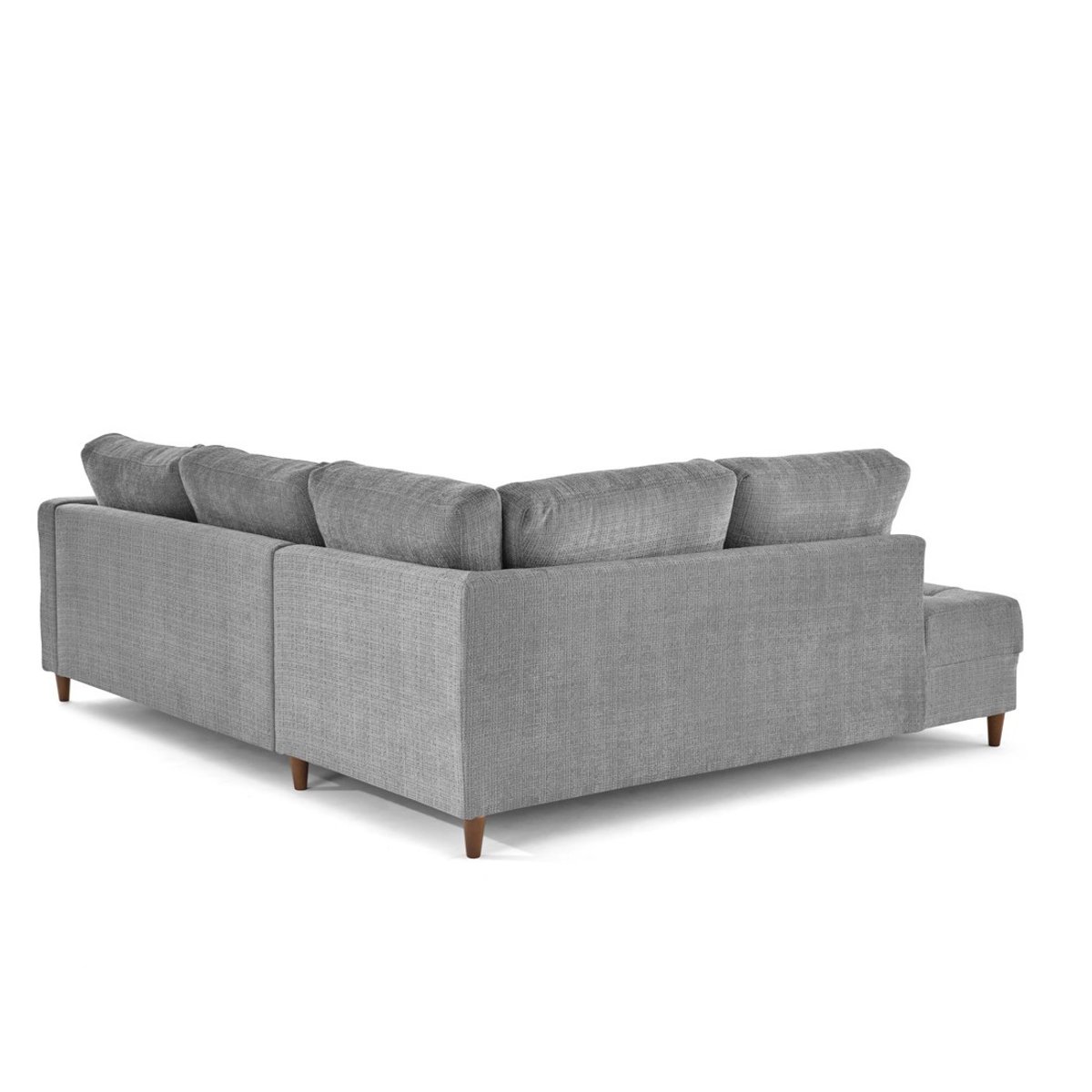 Canapé d'Angle Convertible 5 places - ANNA gris, BEST MOBILIER