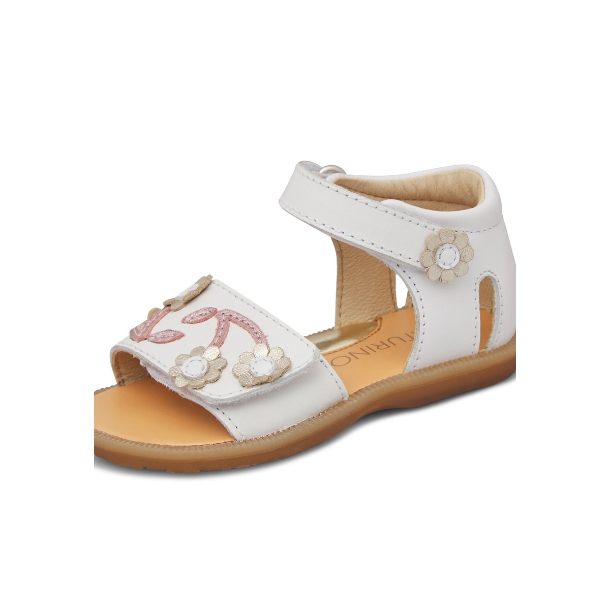 Sandales en cuir LOMPA blanc-, NATURINO