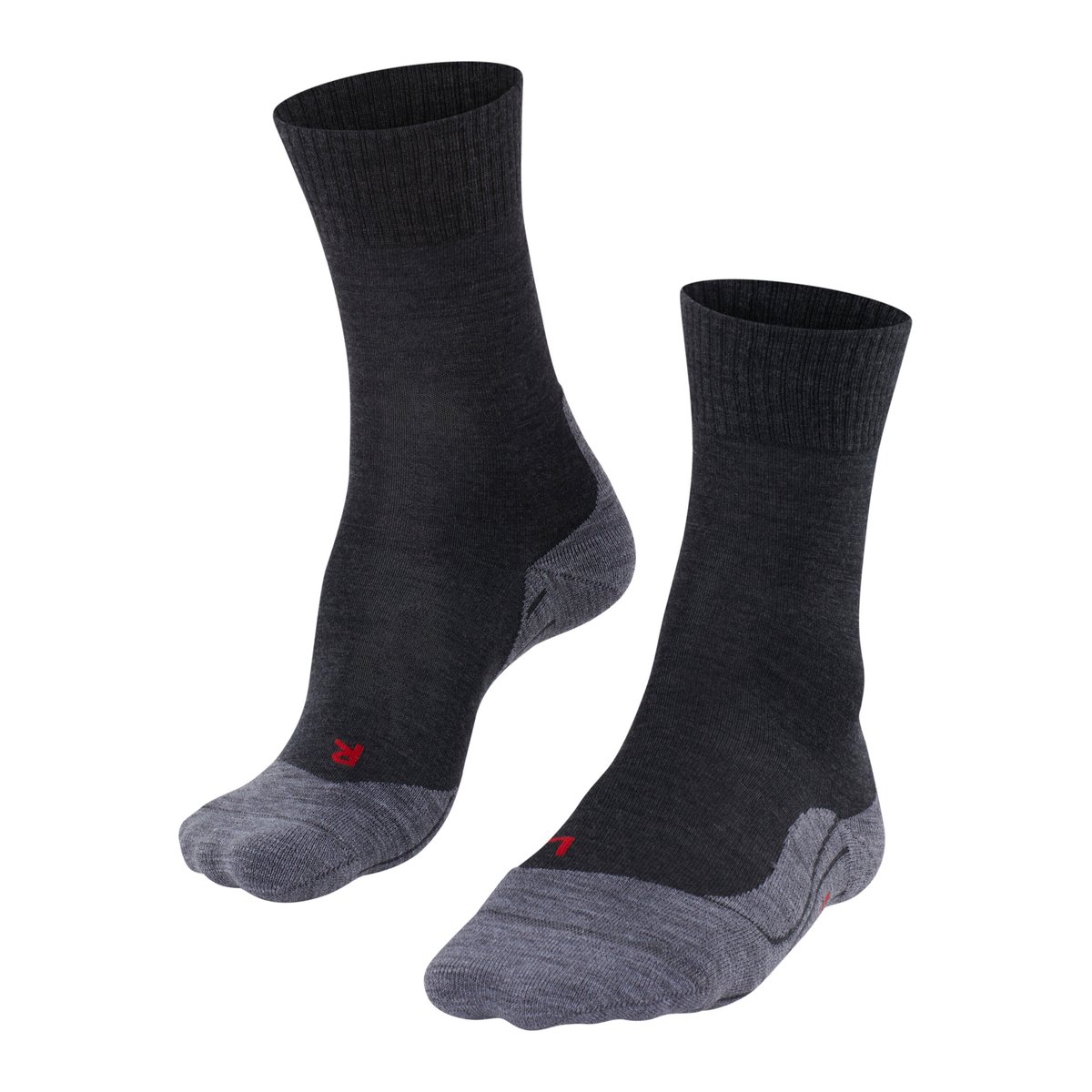 Chaussettes TK5 Wander gris chiné, FALKE