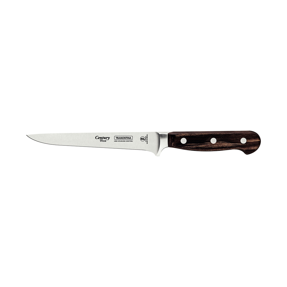 Faca para Desossar Century Wood 6", Tramontina madeira, TRAMONTINA