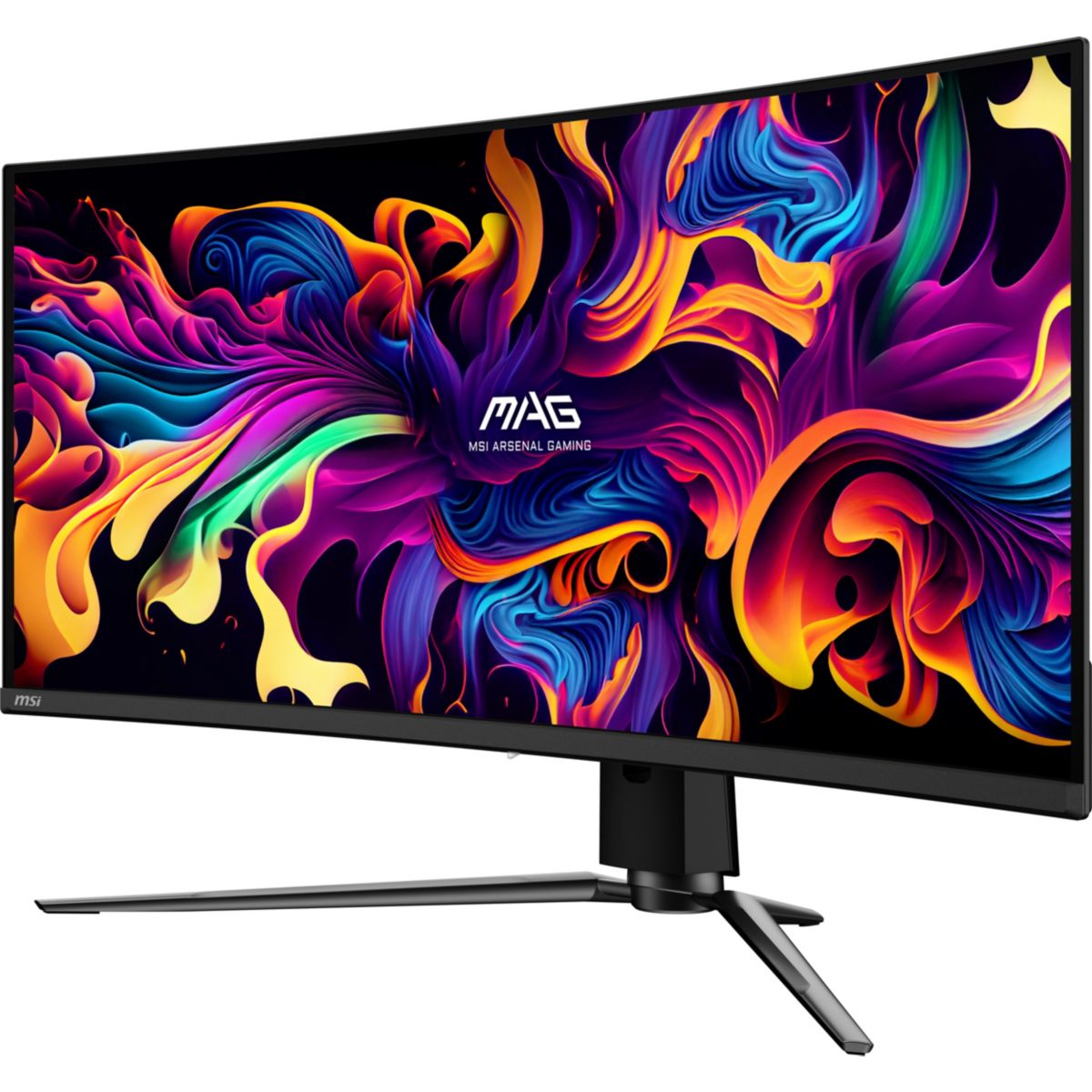 Ecran PC Gamer MPG 341CQP 34" Incurvé 1800R UWQHD 175Hz QD-OLED HDMI 2.1 AMD FreeSync couleur unique, MSI