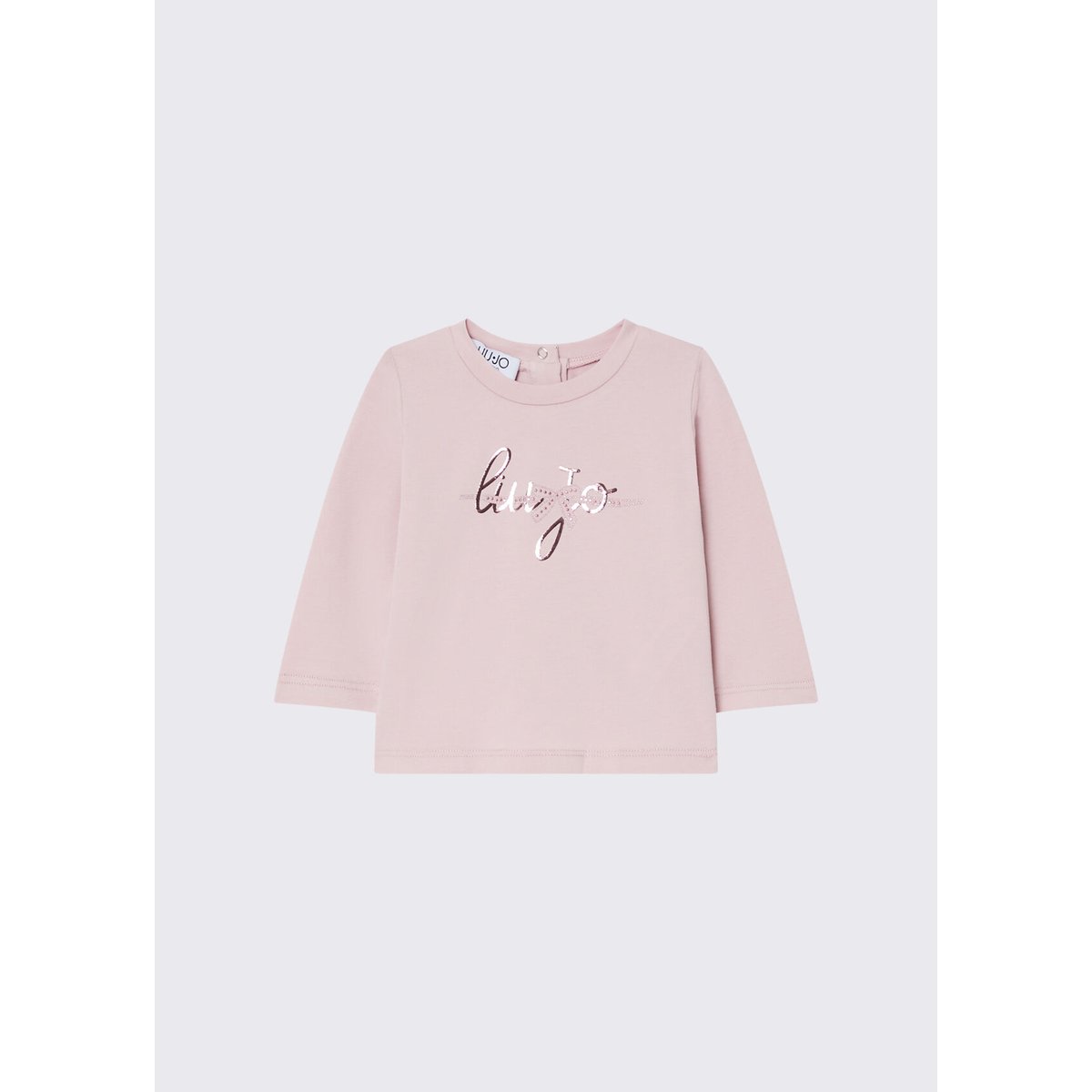 T-shirt avec imprimé rose, LIU JO