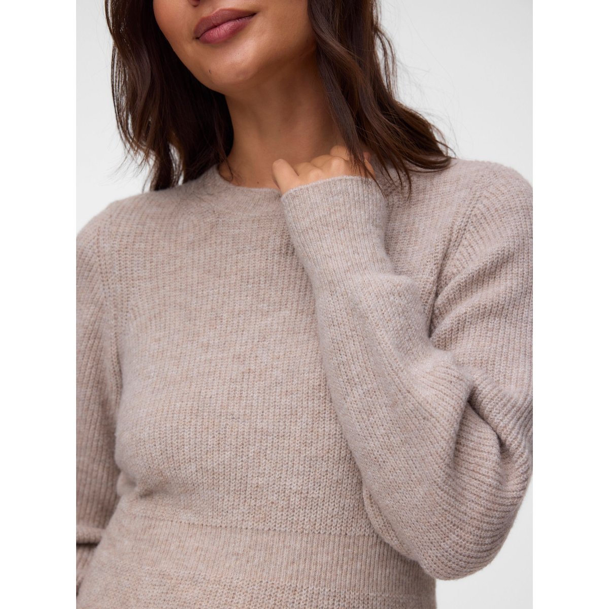 Robe En Maille silver mink, VERO MODA