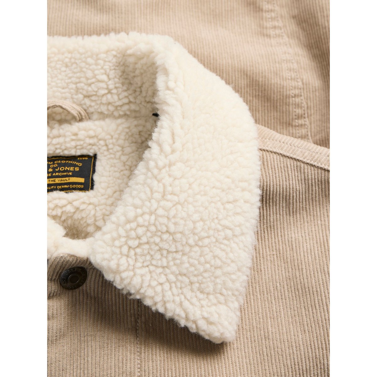 Veste jaune - plaza taupe 1, JACK & JONES