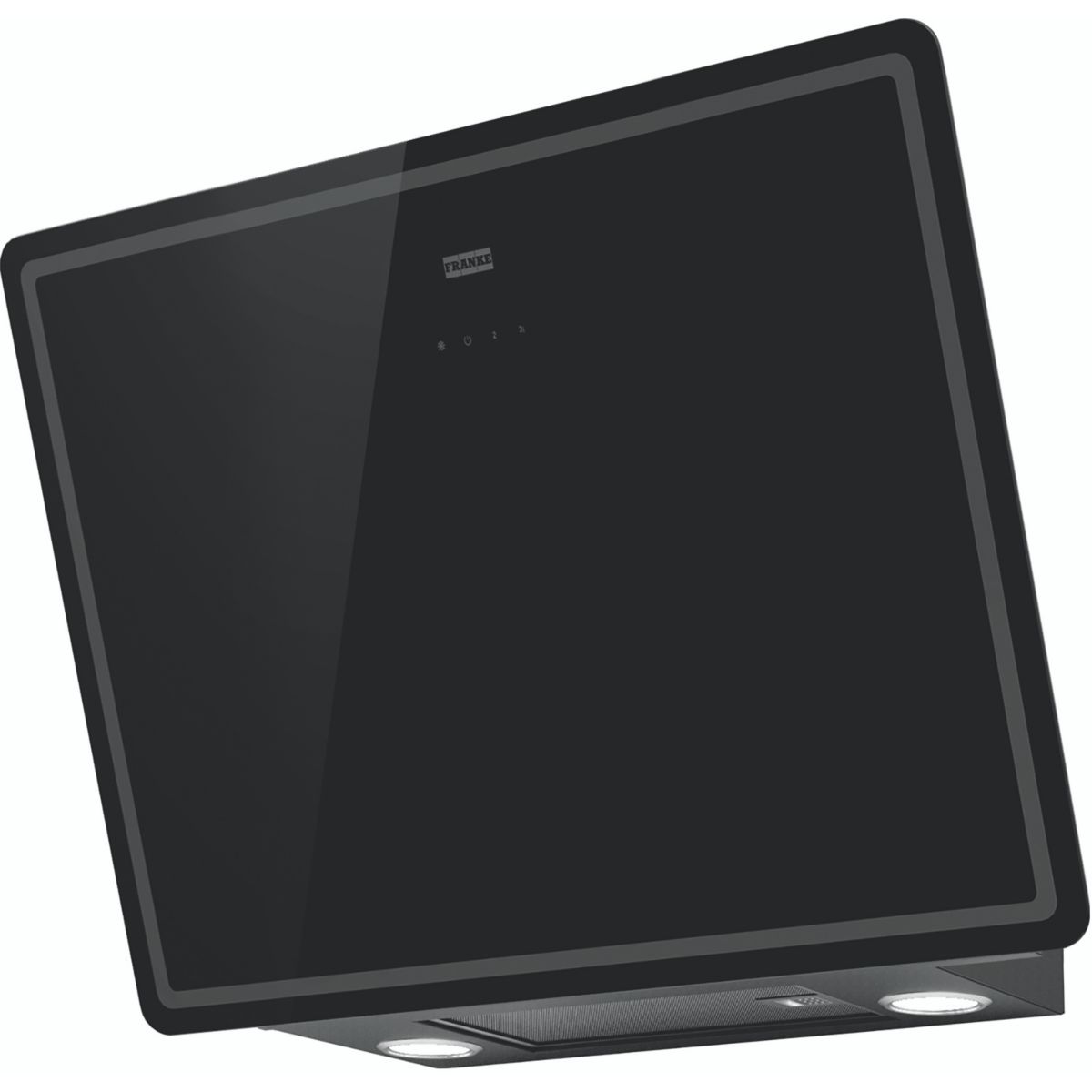 Hotte décorative murale inclinée SMART FPJ 615 V BK/DG noir, FRANKE