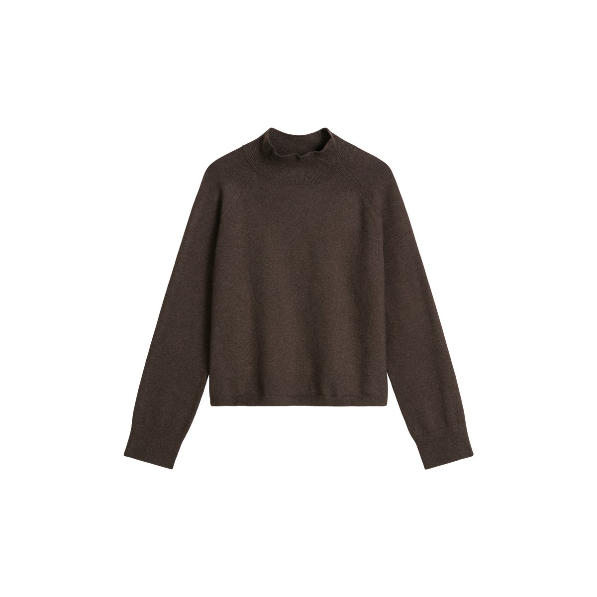 Pull en maille douce en Cotton Wool Stretch vieux rose, MARC O'POLO