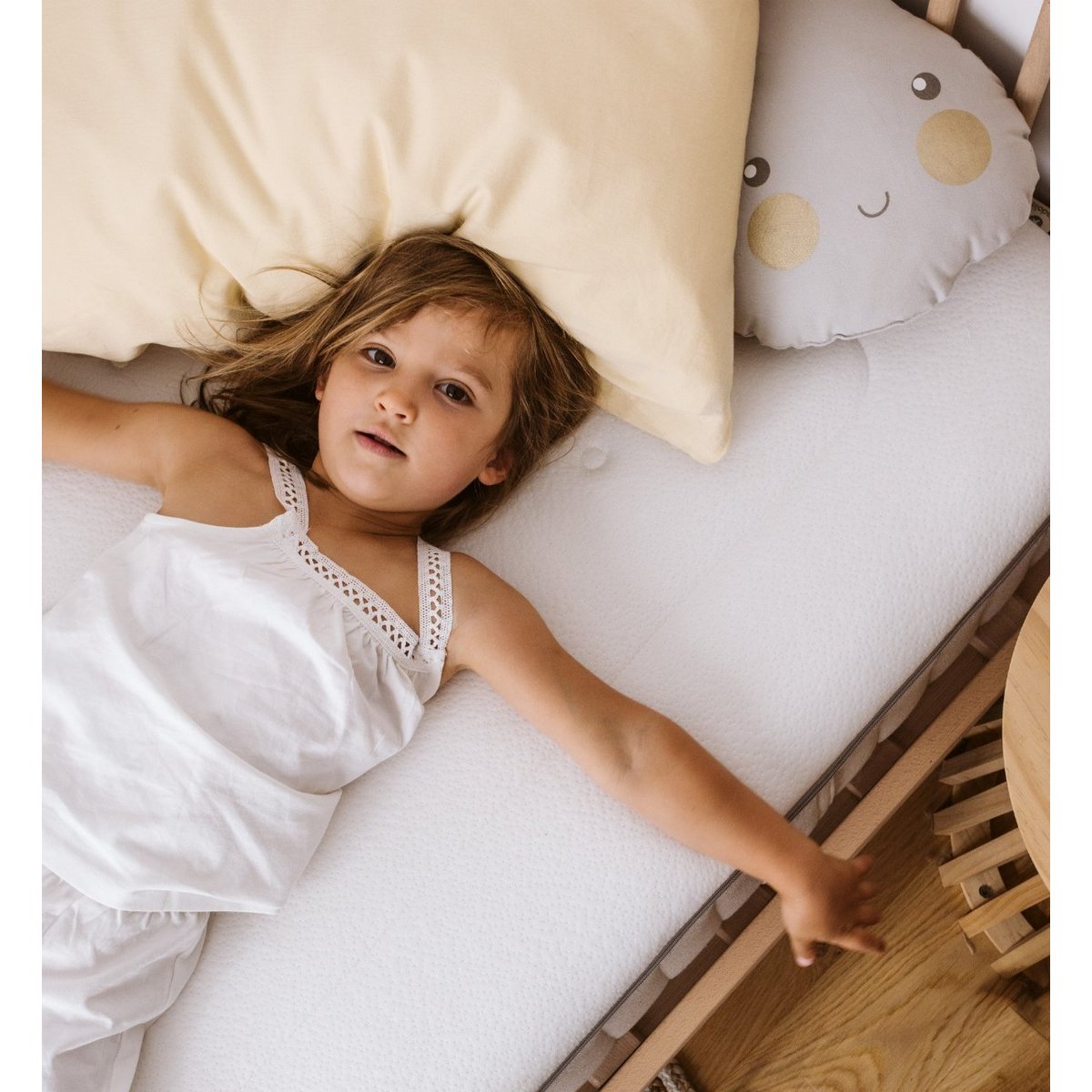 Matelas Enfant EVO R blanc, KADOLIS