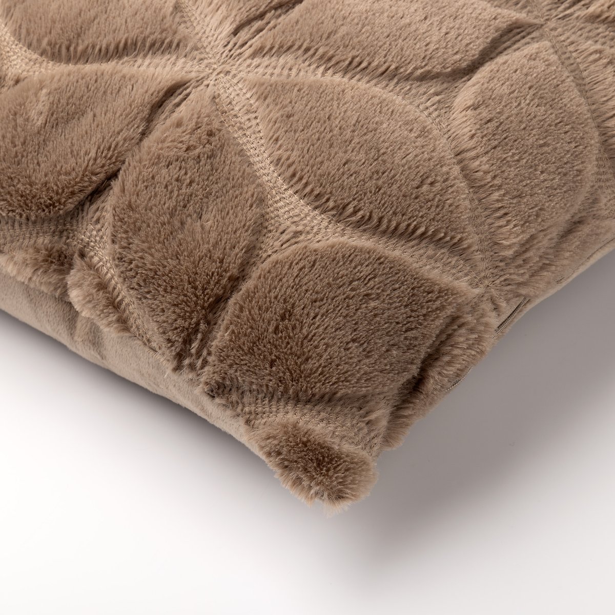 Coussin Quinn taupe, DUTCH DECOR