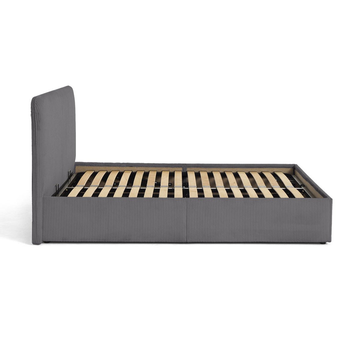 Lit coffre - GOYAVE gris anthracite, BEST MOBILIER