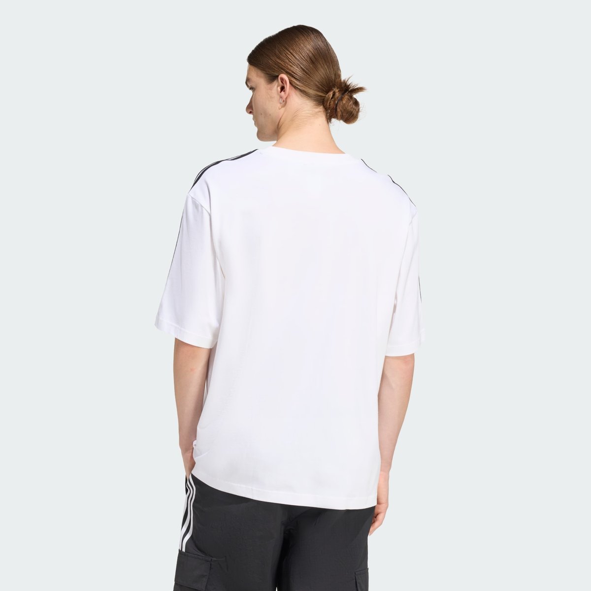 T-Shirt Oversize 3 Bandes Adicolor T-Shirt Oversize 3 Bandes Adicolor white, adidas Originals