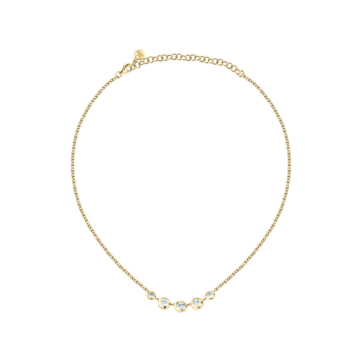 Collier argent 925 recyclé doré TESORI ETERNI or, MORELLATO