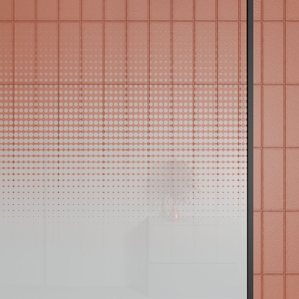 Paroi de douche en verre trempé  - Effet brume noir, HOME MAISON
