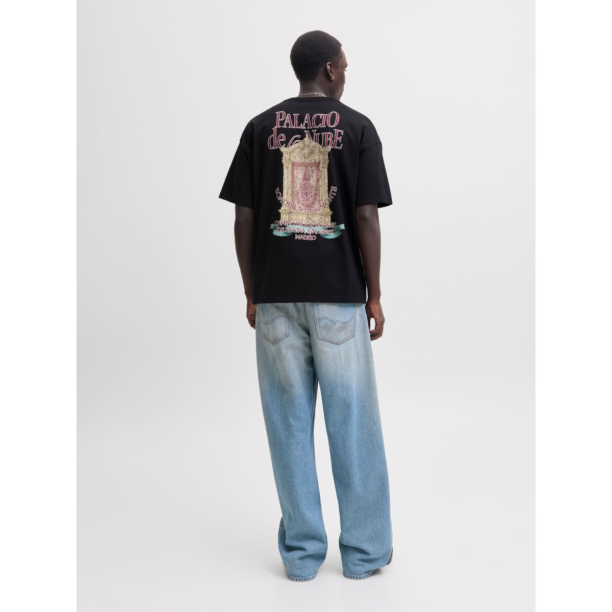T-Shirt black 1, JACK & JONES