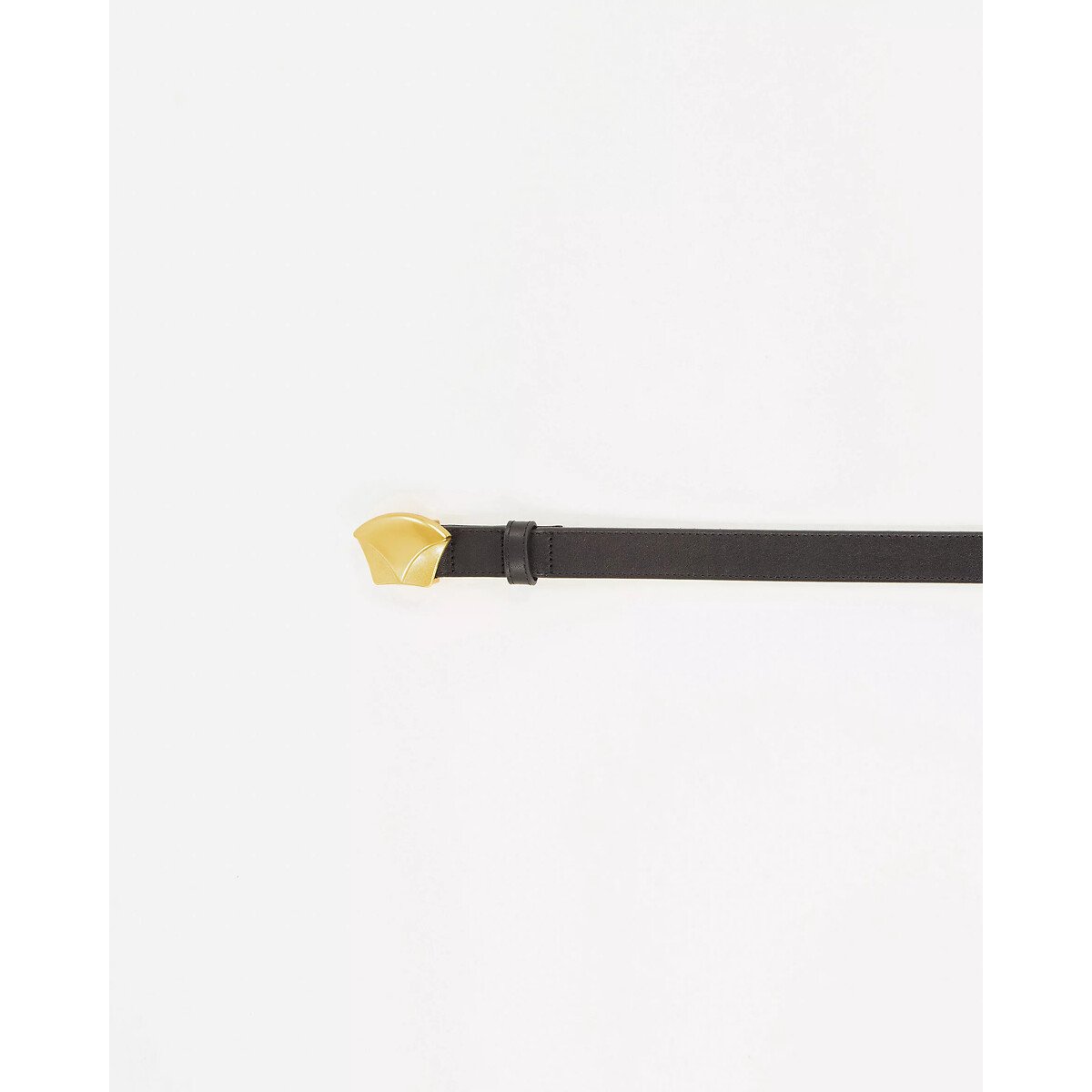 Ceinture en cuir DIVILUZ lin/noir, SESSUN