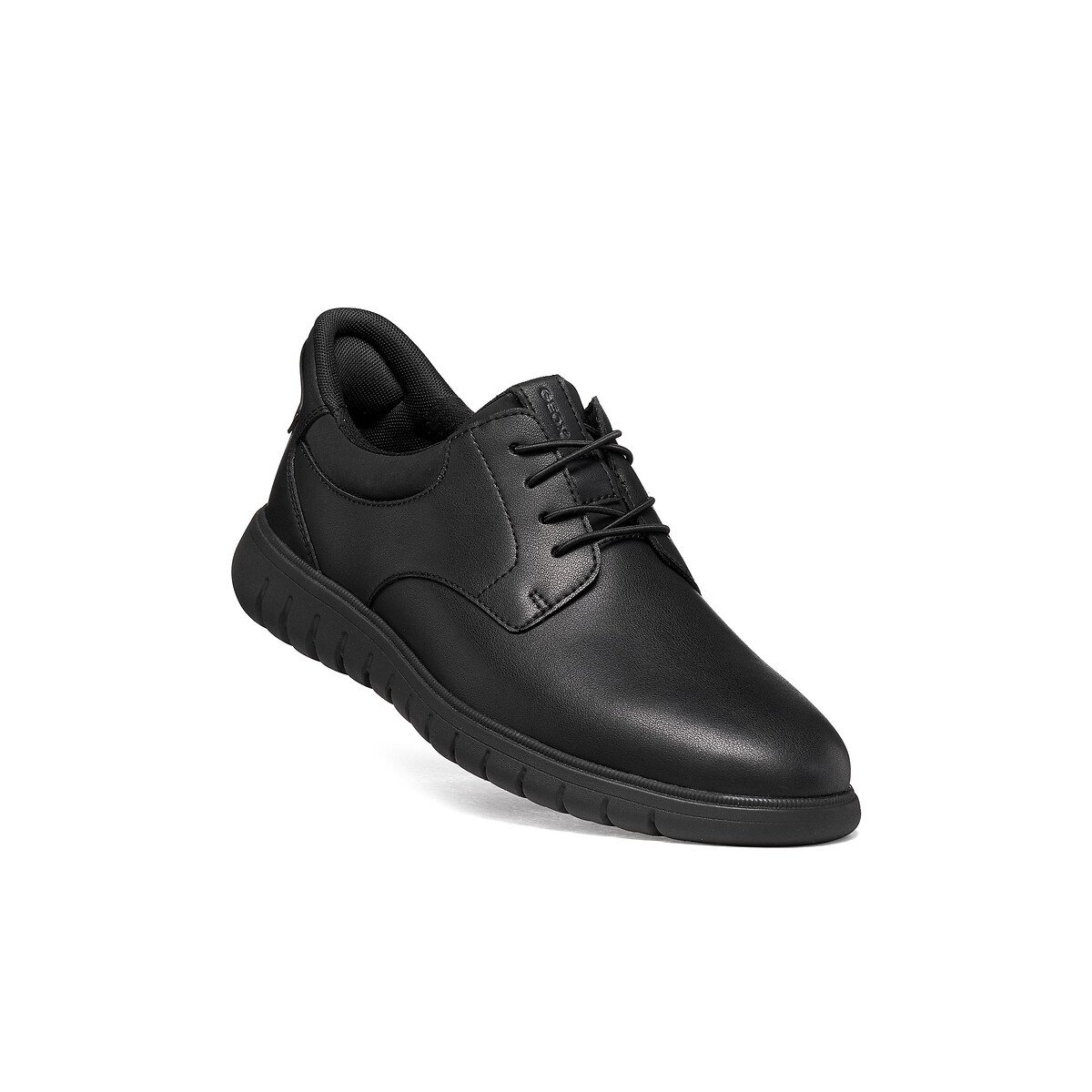 Derbies en cuir, FLEXTRIDE PLUS, FAST-IN noir, GEOX