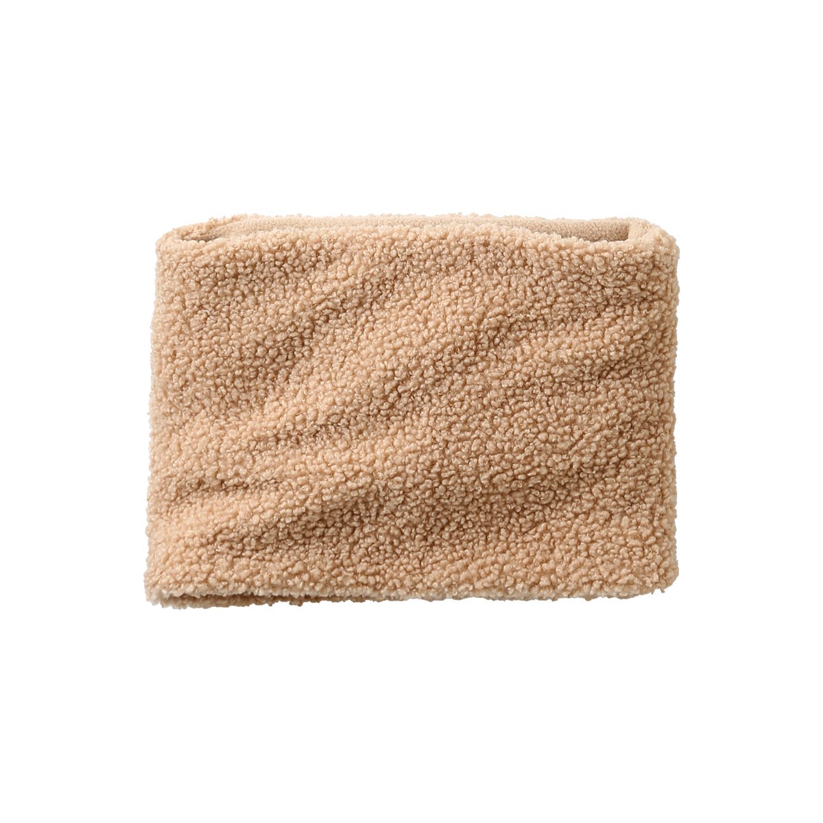 Snood en sherpa doublé polaire beige, VERTBAUDET