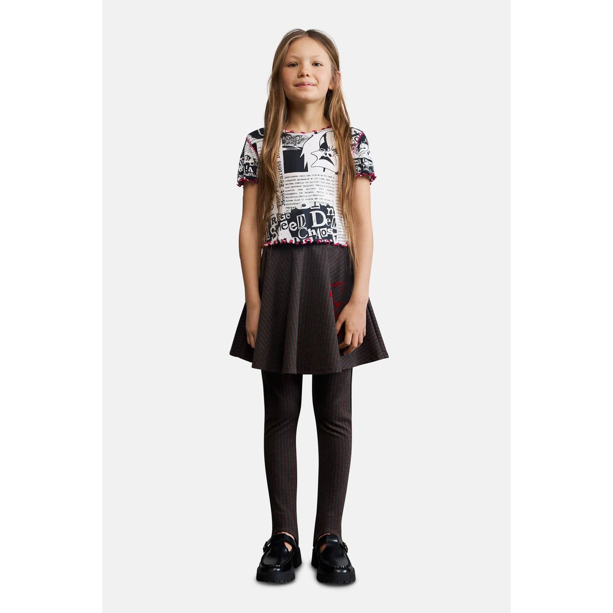 T-shirt Cruella Disney™ noir, DESIGUAL