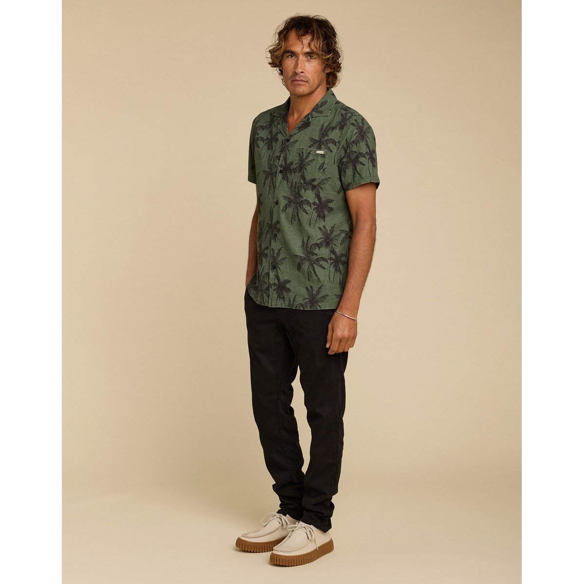 PANTALON CHINO DARK2 noir, PULLIN