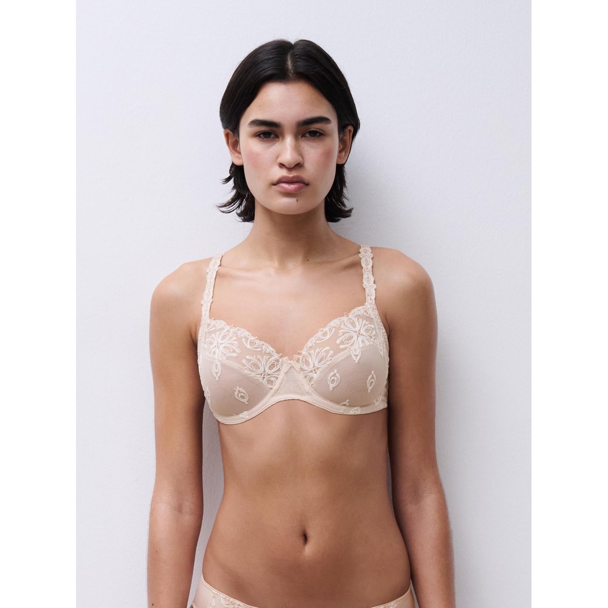 Soutien-gorge à armatures emboîtant Champs Elysées dune, CHANTELLE