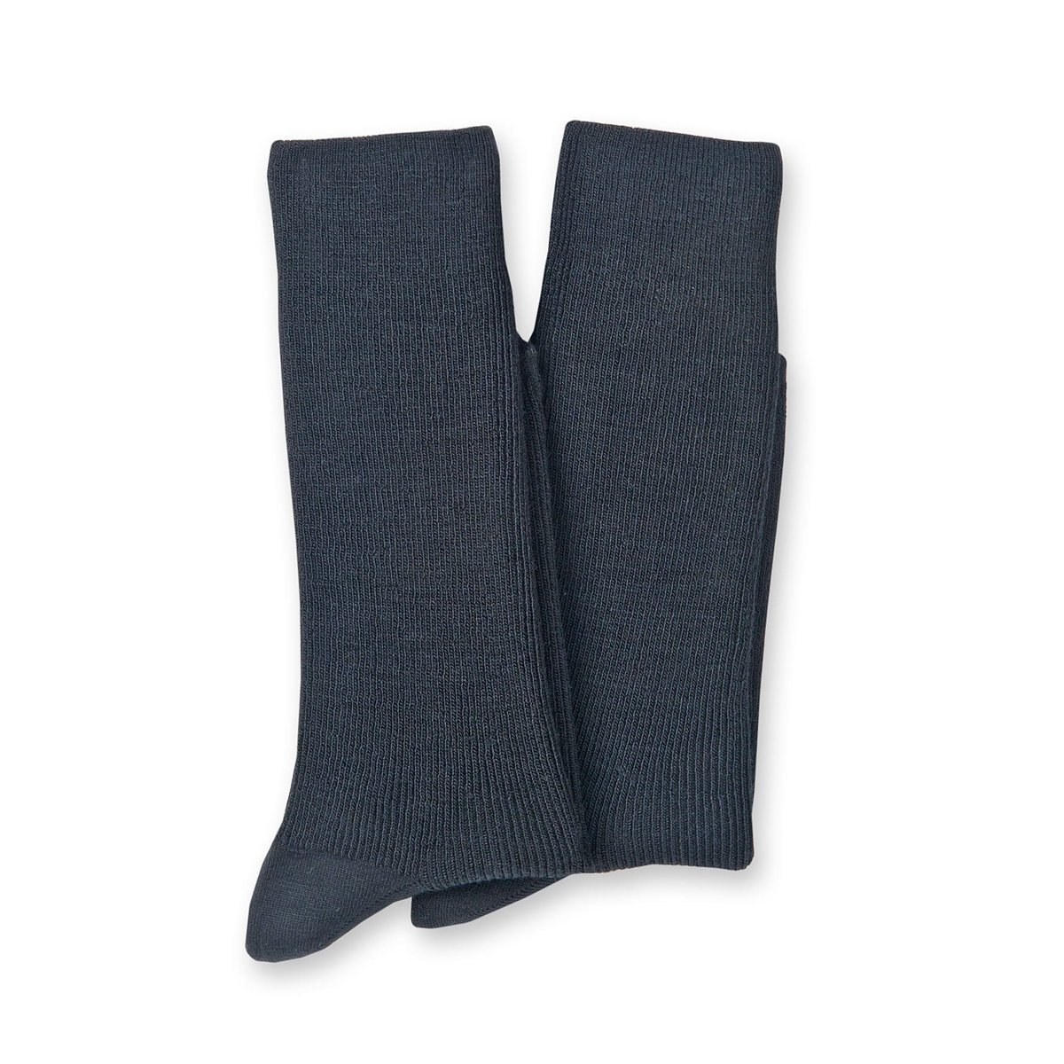 Lot de 2 paires de mi-chaussettes laine noir, DAXON