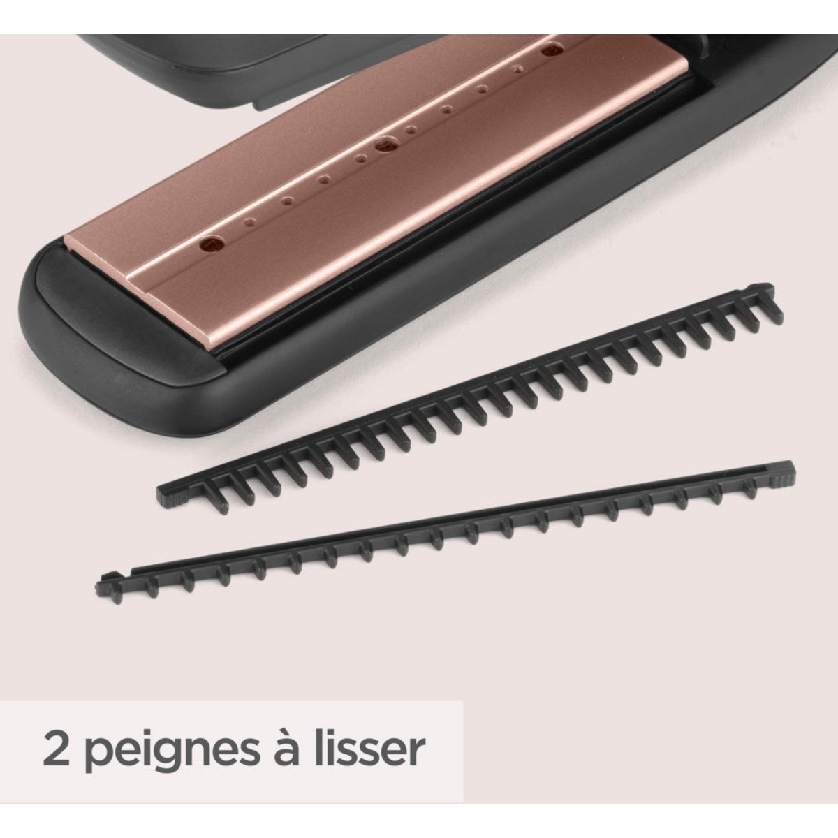 Lisseur vapeur Steam Radiance ST596E couleur unique, BABYLISS