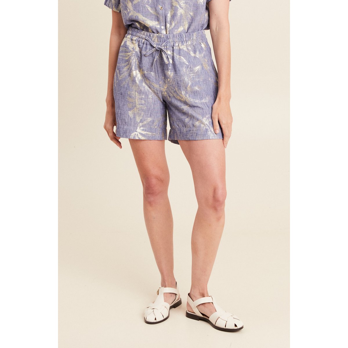 Short taille haute bleu lavande, BREAL