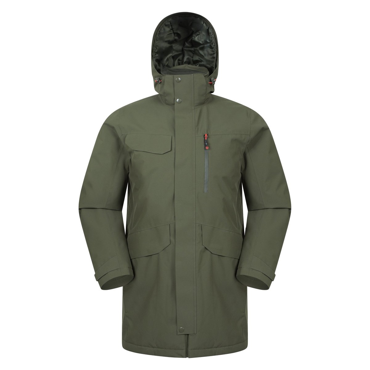 Veste imperméable REID vert, MOUNTAIN WAREHOUSE