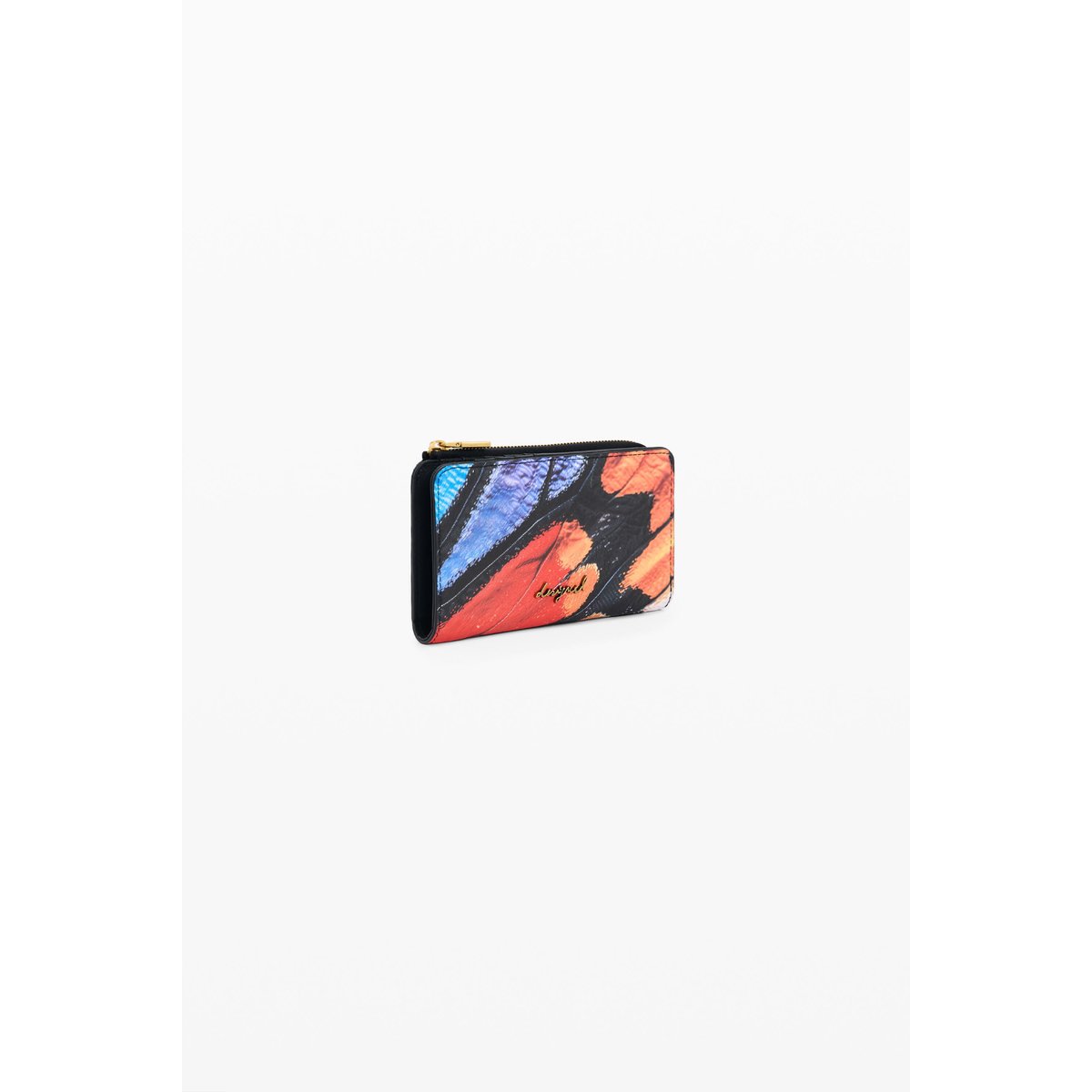 Portefeuille papillon multicolore, DESIGUAL