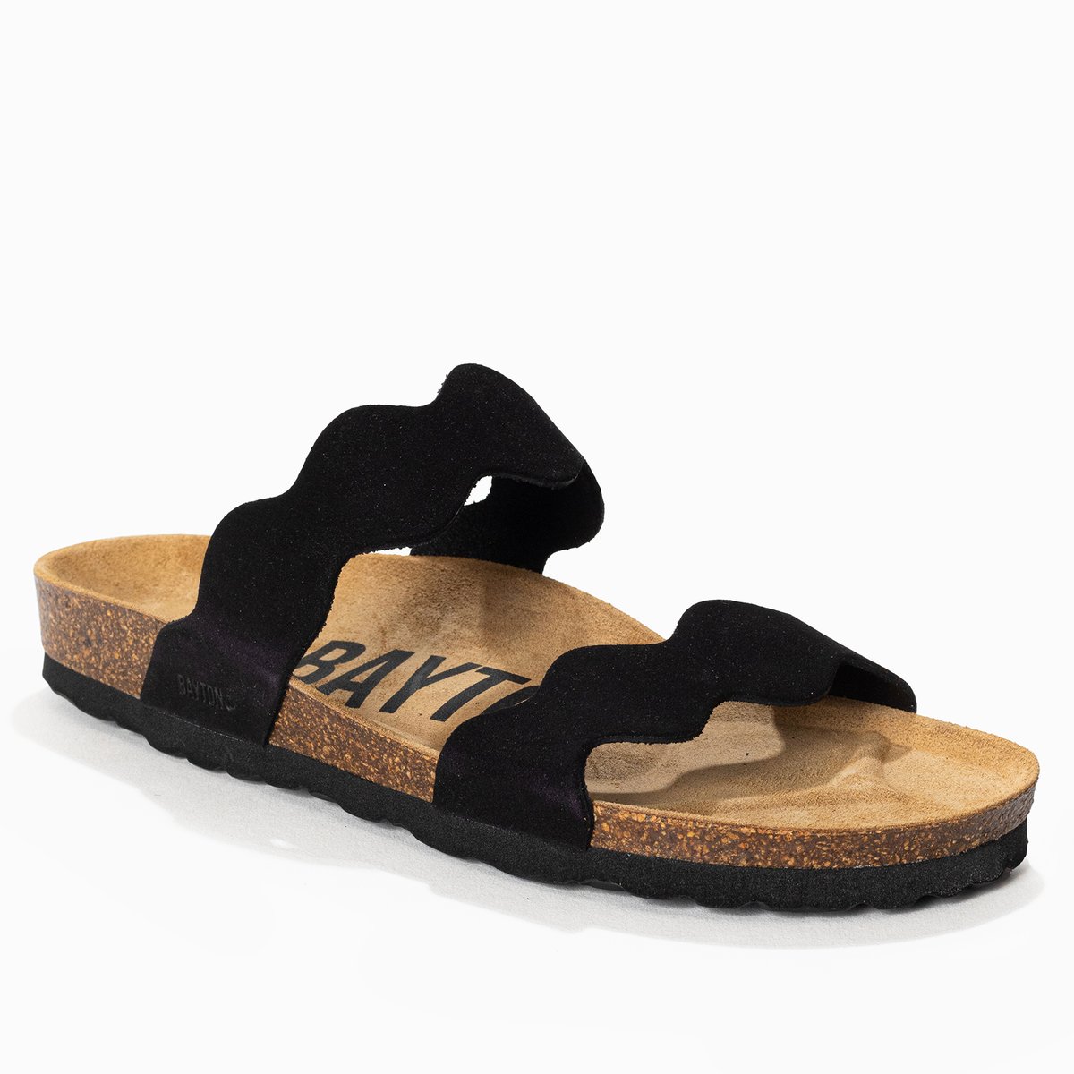 Sandales WANNEROO noir, BAYTON