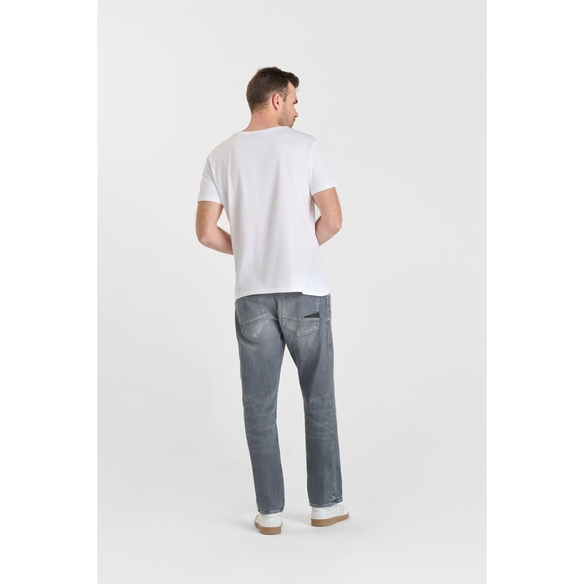 Jeans loose, large 800/60 loose , longueur 34 grey, LE TEMPS DES CERISES