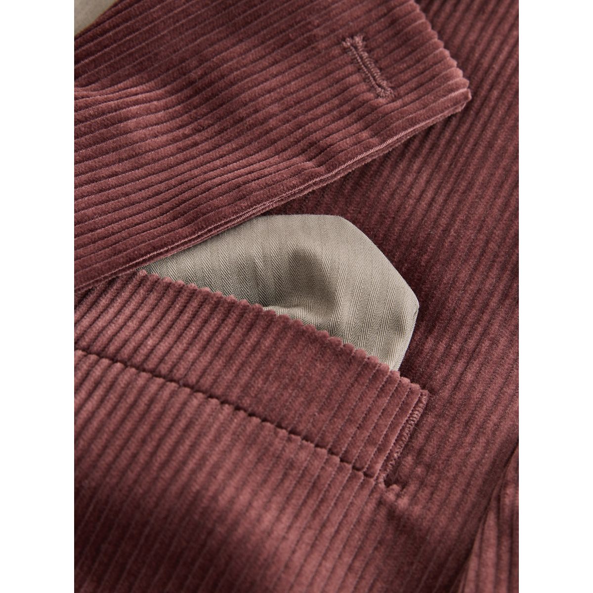 Blazer habillé en velours côtelé rouge bordeaux, NEXT