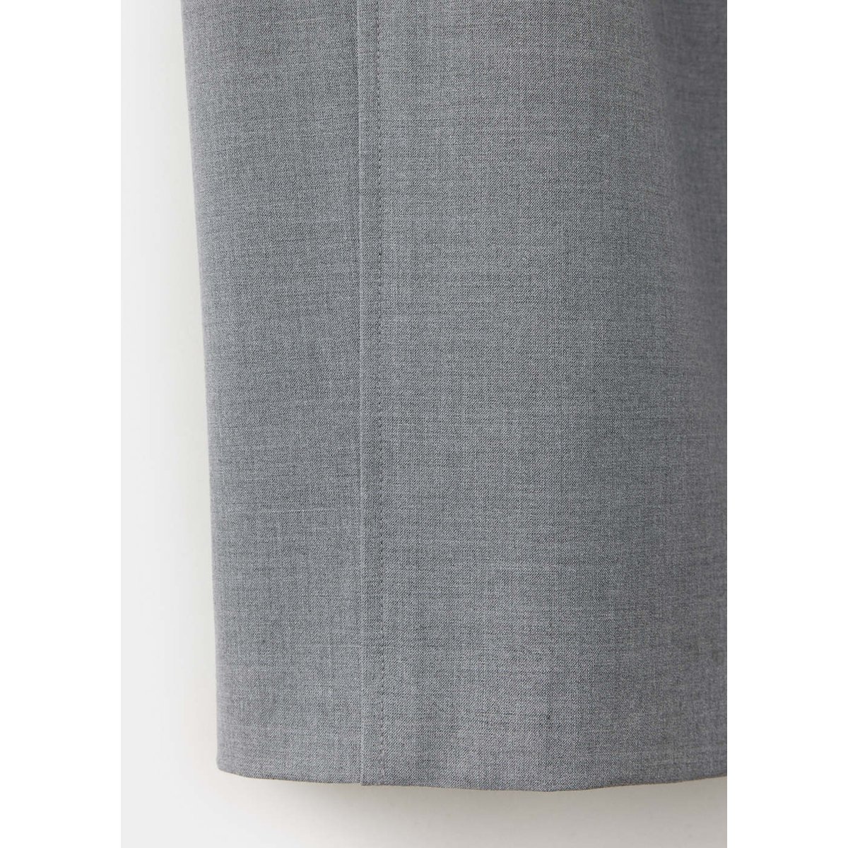 Pantalon droit détail coutures gris, MANGO