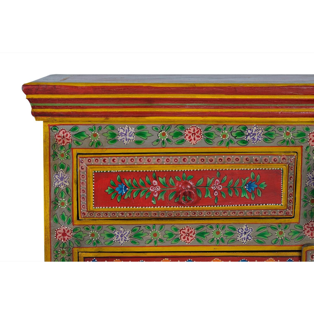 Buffet 3 tiroirs multicolore, DECORATION D’AUTREFOIS