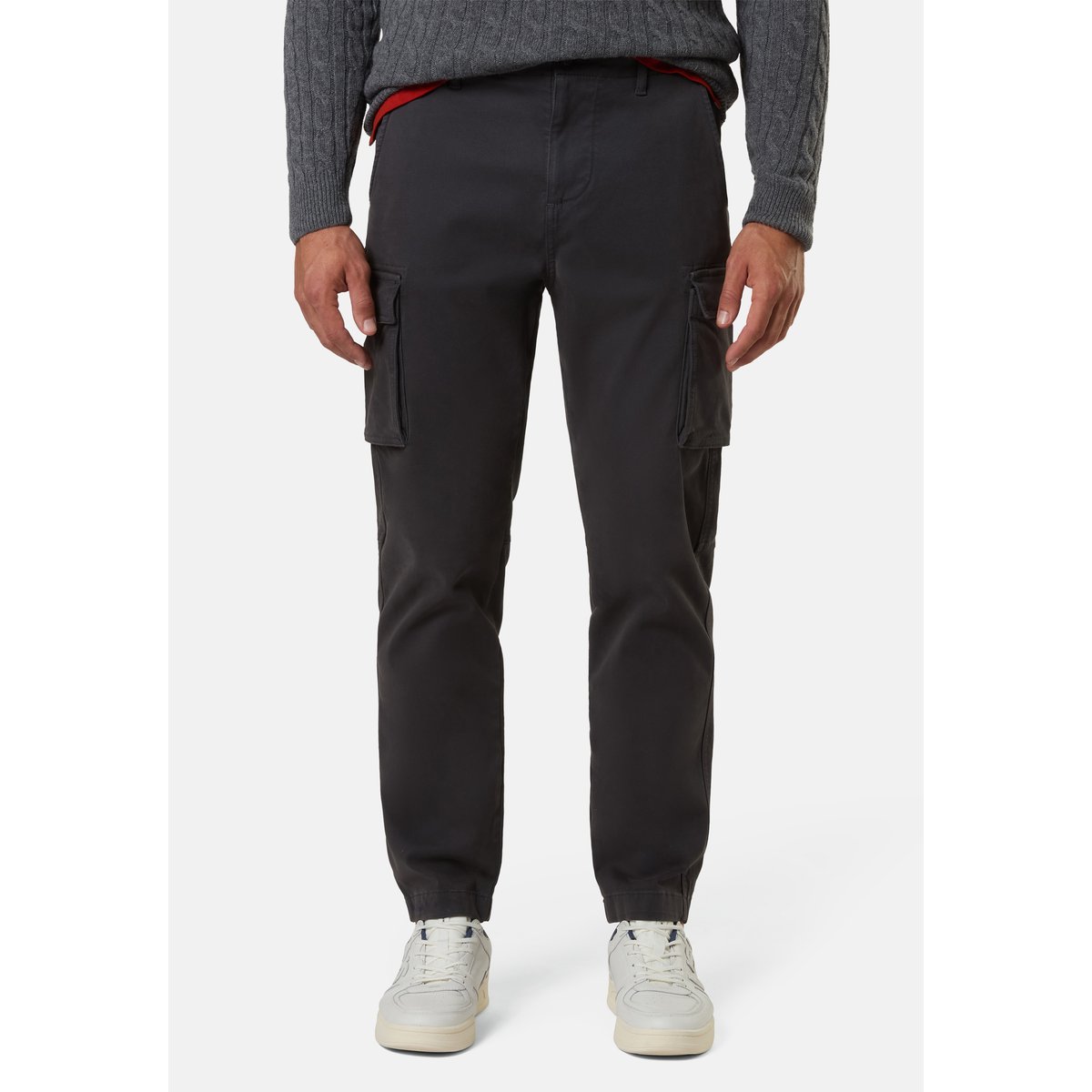 America - pantalon long cargo à coupe régulière asphalte, NORTH SAILS