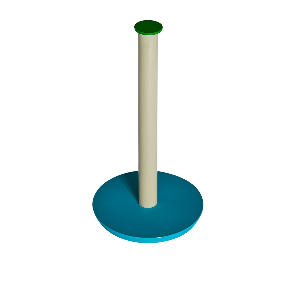 Porte-rouleau de cuisine en fer PLAY bleu/gris/vert, HUBSCH