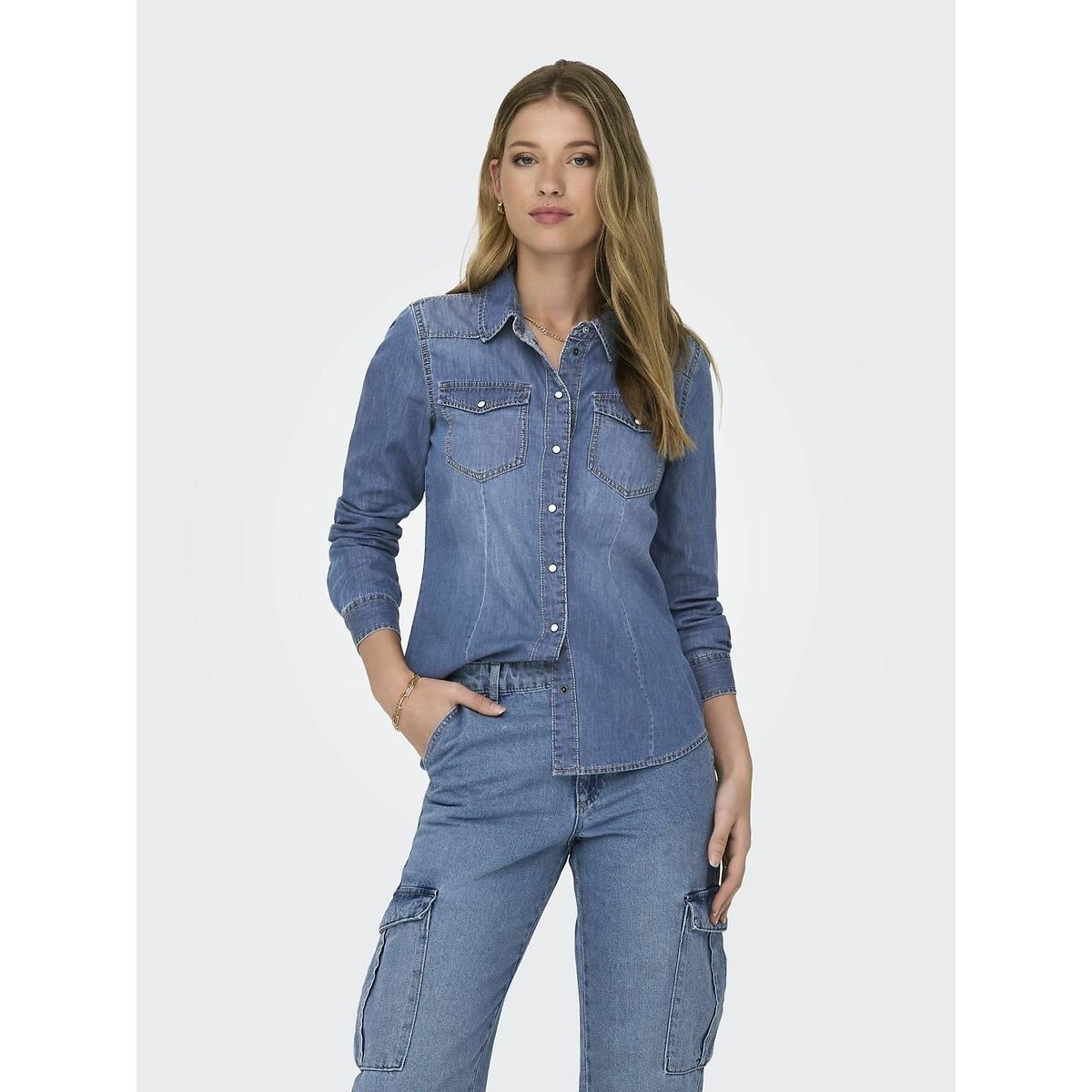 Chemise en jean medium blue, ONLY