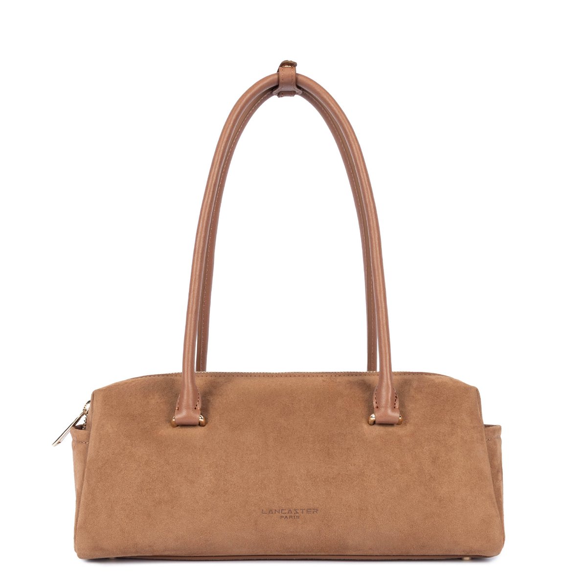 Sac rectangle SUÈDE CUBE camel, LANCASTER