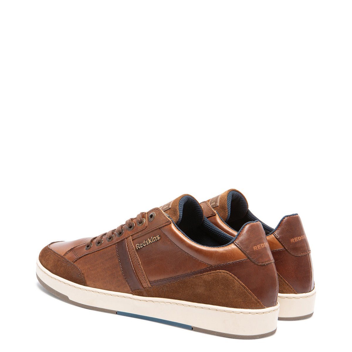 SALDAN CHATAIGNE+MARINE cognac+marron, REDSKINS